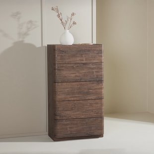 Nohr Ladekast 'Lotte' Met 5 laden, kleur Mocca