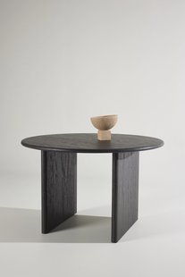 Nohr Ronde Eettafel 'Janka' 120cm, kleur Zwart