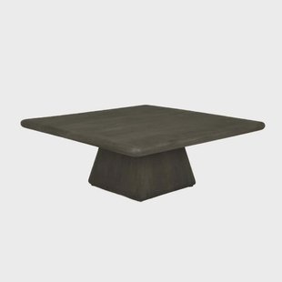 Tower Living Vierkante Salontafel 'Asti' Mangohout, 90 x 90cm, kleur Olijfbruin