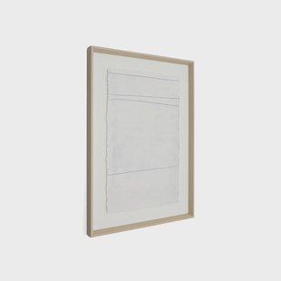 Kave Home Schilderij 'Durkan' 70 x 50cm, kleur Beige