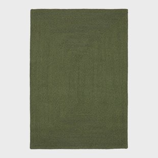 Kave Home Vloerkleed 'Despas' 160 x 230cm, kleur Donkergroen