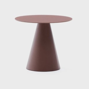Kave Home Ronde Bijzettafel 'Wilshire' 50cm, kleur Terracotta