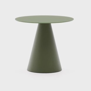 Kave Home Ronde Bijzettafel 'Wilshire' 50cm, kleur Donkergroen