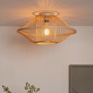 GOOD&MOJO Plafondlamp 'Maui' Bamboe, 50cm, kleur Naturel