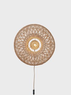 GOOD&MOJO Wandlamp 'Arizona' Bamboe, 50cm, kleur Naturel