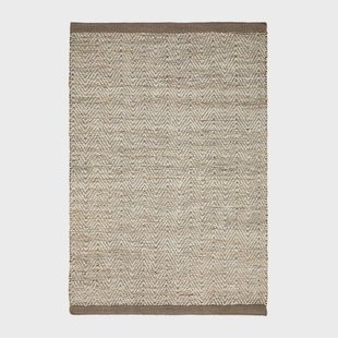 Kave Home Vloerkleed 'Arpe' Jacquard Jute, 160 x 230cm