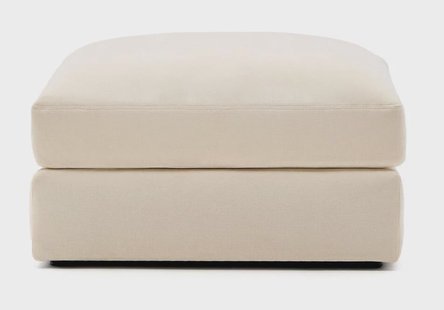 Kave Home Hocker 'Alea' kleur Ecru