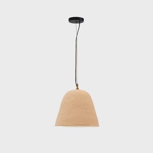 Kave Home Hanglamp 'Lisora' Papier-maché, 25cm, kleur Beige