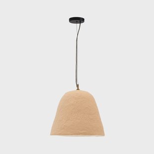 Kave Home Hanglamp 'Lisora' Papier-maché, 35cm, kleur Beige