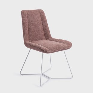 Jesper Home Eetkamerstoel 'Umedo' Beehive White, kleur Scarlet Grain