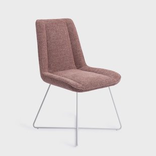 Jesper Home Eetkamerstoel 'Umedo' Cross White, kleur Scarlet Grain