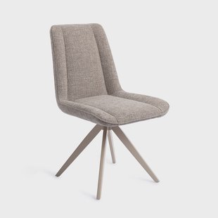 Jesper Home Draaibare Eetkamerstoel 'Umedo' Turn Beige, kleur Grainy Greige