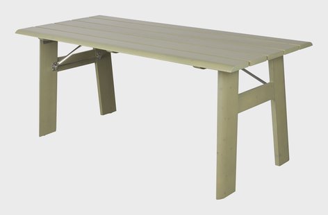 Zuiver Inklapbare Picknicktafel 'Avenue' 180 x 79cm, kleur Desert Sage