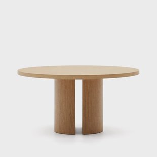 Kave Home Ronde Eettafel 'Nealy' Eikenfineer, 150cm