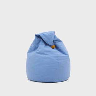Kave Home Poef 'Olvi' kleur Blauw