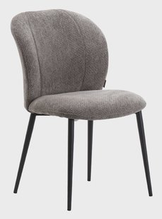 LABEL51 Eetkamerstoel 'Vino' Elite stof, kleur Stone