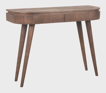 LABEL51 Bureau/Sidetable 'Nils' Espresso Mangohout, 100cm