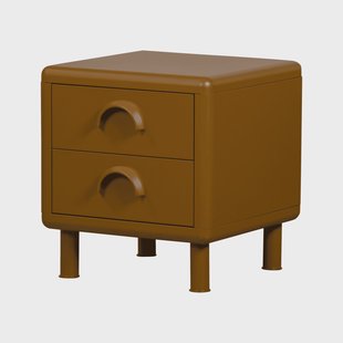 WOOOD Ladekast/Nachtkastje 'Rune' kleur Honing Geel