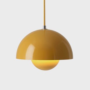 &Tradition - Flowerpot VP1 hanglamp mosterdgeel
