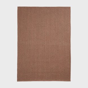 Kave Home Vloerkleed 'Despas' 160 x 230cm, kleur Terracotta