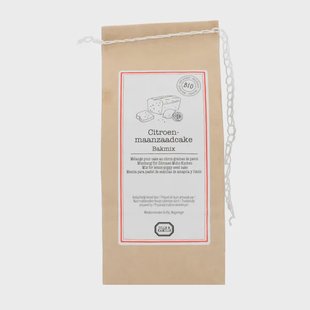 Bakmix voor citroen-maanzaadcake, biologisch, 500 gr