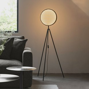 Zuiver Vloerlamp 'Sien' Webbing, 114cm