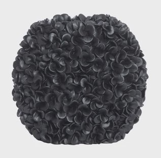 Light & Living Vaas 'Phylia' 28cm, kleur Mat Zwart