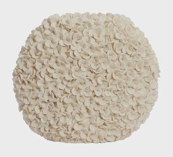 Light & Living Vaas 'Phylia' 39cm, kleur Crème