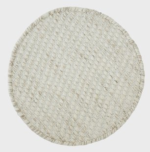 MUST Living Vloerkleed 'Asuri' 150cm, kleur Beige