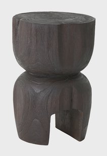 MUST Living Bijzettafel 'Amber' Teakhout, kleur Bruin