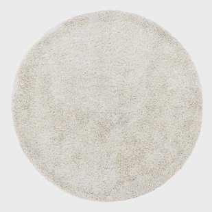 MUST Living Rond Vloerkleed 'Crown' 250cm, kleur Ivory