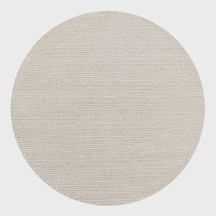 MUST Living Rond Vloerkleed 'Nirvana' 200cm, kleur Beige