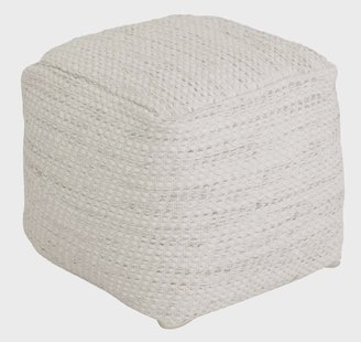 MUST Living Poef 'Asuri' kleur Ivory