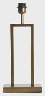 Light & Living Tafellamp 'Shiva' 41cm, kleur Antiek Brons (excl. kap)