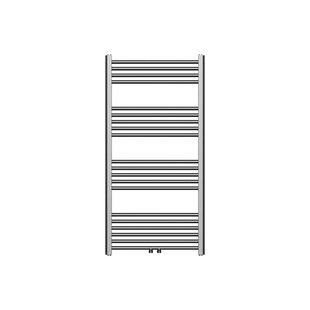 BelradHanddoekradiator - middenaansluiting - 1200X600mm - 414 Watt - GunMetal BWGM1200600