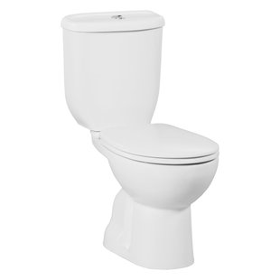 Creavit Sedef Staande Toilet - onderpot - zonder bidet sproeier - s-trap - wit SD300-11CB00E-0000