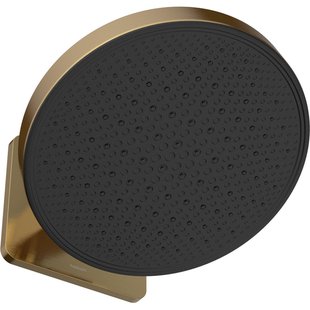 Hotbath MATE Hoofddouche - 30cm - opbouw - rond - rond - Geborsteld messing PVD M420BBP