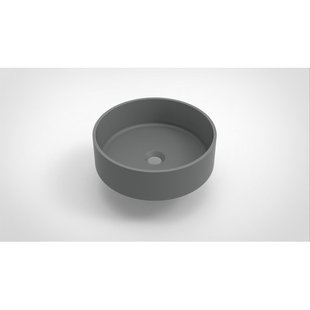 Arcqua Case waskom rond 40x40cm mat grijs WAS452835