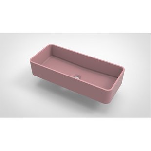 Arcqua Case waskom rechthoek 60x26cm mat roze WAS404050