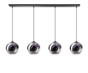 ETH Orb - hanglamp - 120 x 25 x  130 cm - zwart