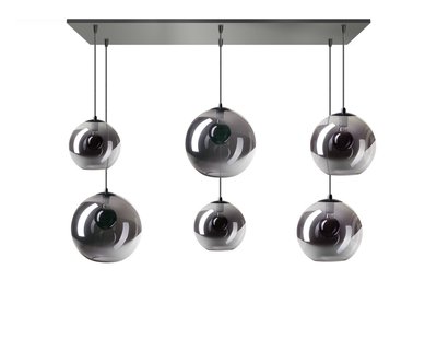 ETH Orb - hanglamp - 130 x 30 x  200 cm - zwart