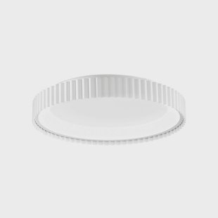Luce Ambiente Design LED plafondlamp Niike, wit, Ø 40 cm, metaal, CCT