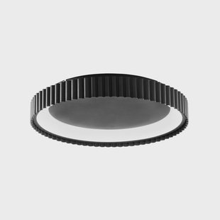 Luce Ambiente Design LED plafondlamp Niike, zwart, Ø 40 cm, metaal, CCT