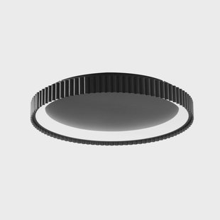Luce Ambiente Design LED plafondlamp Niike, zwart, Ø 50 cm, metaal, CCT