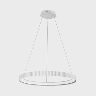Luce Ambiente Design LED hanglamp Niike, wit, Ø 70 cm, metaal, CCT