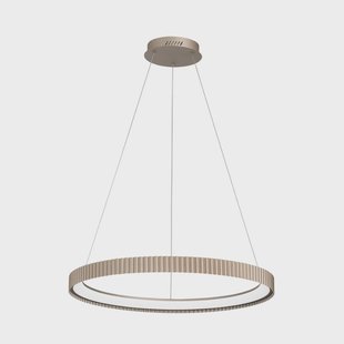 Luce Ambiente Design LED hanglamp Niike, goudkleurig, Ø 70 cm, metaal, CCT