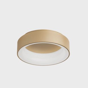 Luce Ambiente Design LED plafondlamp Noah, goudkleurig, Ø 45 cm, metaal, CCT