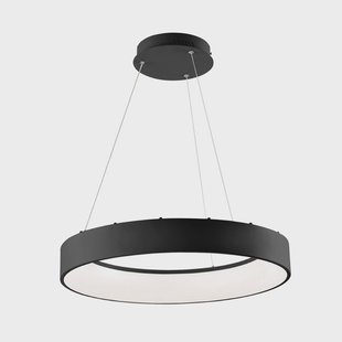 Luce Ambiente Design LED hanglamp Noah, zwart, Ø 60 cm, metaal, CCT