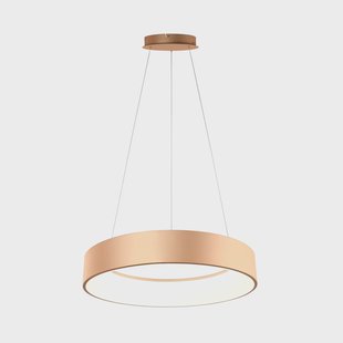 Luce Ambiente Design LED hanglamp Noah, goudkleurig, Ø 60 cm, metaal, CCT