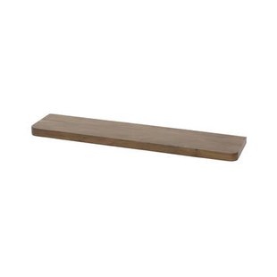 Hoyz Collection - Wandplank Carve 90cm - Massief Acacia Bruin